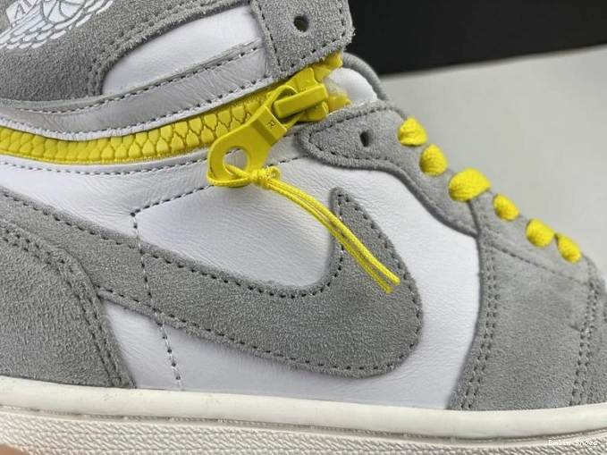 Bmlin Air Switch Jordan High 1 Smoke Light CW6576-100 0725